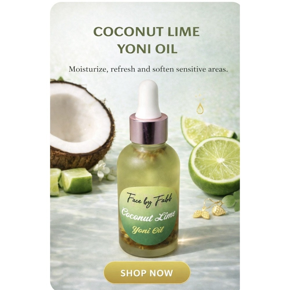 By Fabb Coconut Lime Yoni Oil🪽